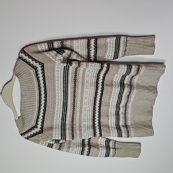 Kismet large scoop neck long sleeve sweater - Picture 3 of 6